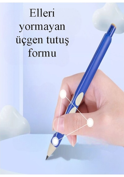Kalın Uçlu Versatil Kalem 2.0 Mm Açık Yeşil 1 Adet Ve 2.0 Mm Kalın Uç Kırmızı 2 Adet Kalın Uçlu Mekanik Kalem Açık Yeşil