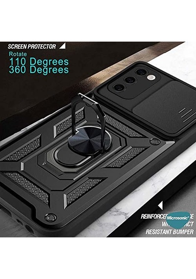 Realme C53 İçin Kılıf Impact Resistant Realme C53 İle Uyumlu Kılıf - Siyah Diğer