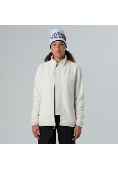The North Face Kadın Glacier Tam Fermuarlı Polar Nf0a8d2fqlı1 Beyaz
