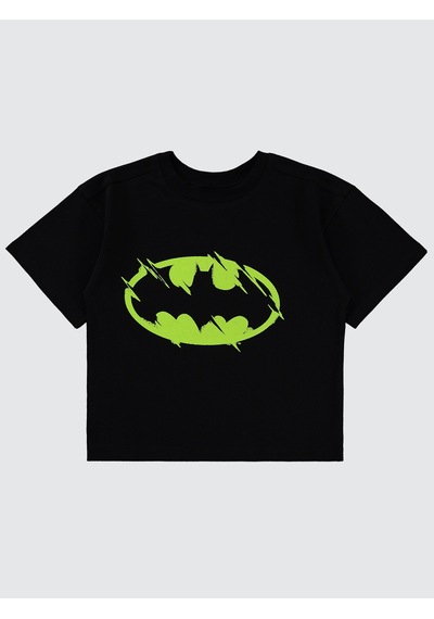 Batman Erkek Çocuk Tişört 2-5 Yaş Siyah
