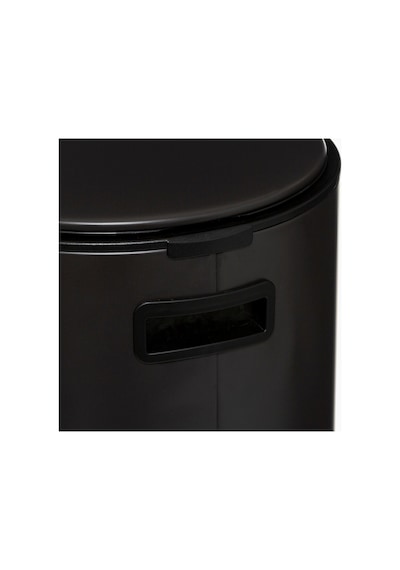 Delta Modern Metal Pedallı, 30 L, Çöp Kutusu, Koku Filtreli, Temizlenir İç Hazneli Mat Siyah