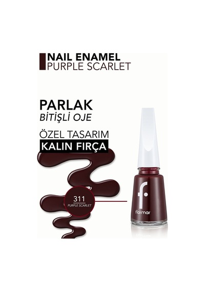 Flormar Nail Enamel Parlak Bitişli Oje 311