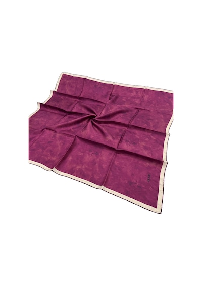 Aker Ipek Eşarp Twill - Batik Desen - Mor 994 Mor 994