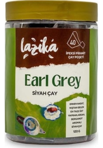 Earl Grey Siyah Çay 40'lı Pla Piramit Poşet 120g