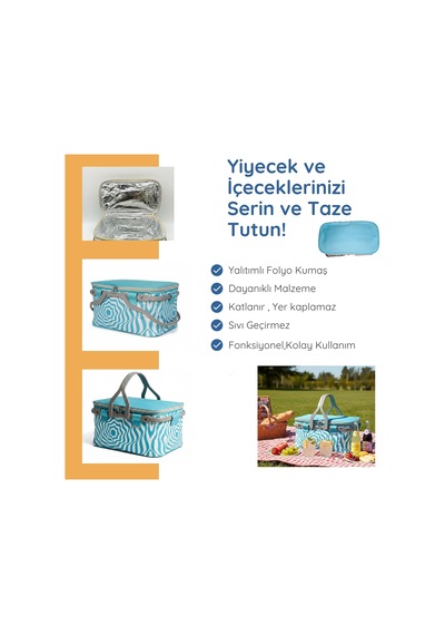 20 Lt Piknik Sepeti 1120 Picnic Bag