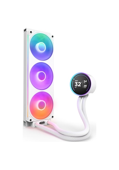 Nzxt Kraken Elite Rgb Ips Lcd Rl-kr36e-w2 360 Mm Beyaz İşlemci Sıvı Soğutucu