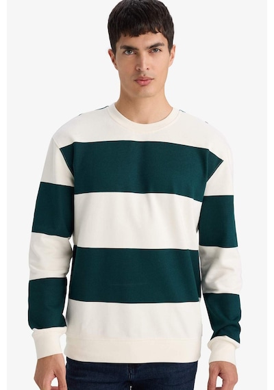 Defacto Sweatshirt F9630ax26spgn465 Yeşil-gn465