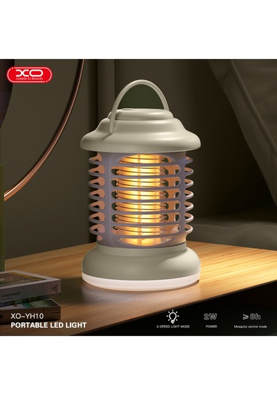 Yh10 Taşınabilir Led Lamba & Sivrisinek Kovucu Uv Işık 1200mah 400 Lümen 10000k Renk Sıcaklığı 3 Mod Çok Renkli
