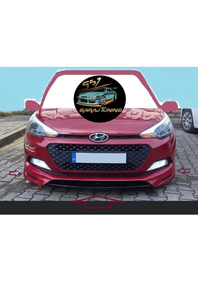 Hyundai İ20 Yeni Kasa Ön Tampon Eki Fiberglass Boyasız