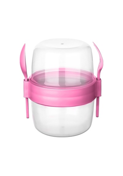 Emilahome Take'n Go 800 Ml Beslenme Kabı &yoğurt Kabı & Mama Kabı Pembe - 868440748 Pembe