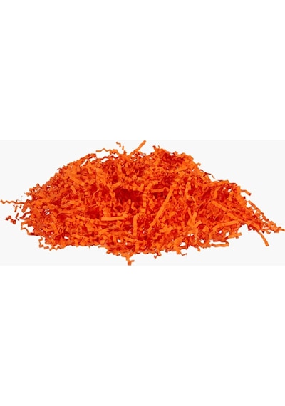 Turuncu Kırpık Kağıt Zigzag Kağıt - 50 Gr