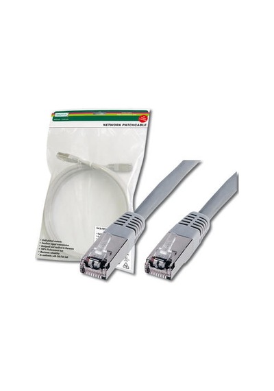 Digitus Dk-1531-150 15 Mt Cat5e Awg26/7 S/ftp Gri Patch Cord Kablo