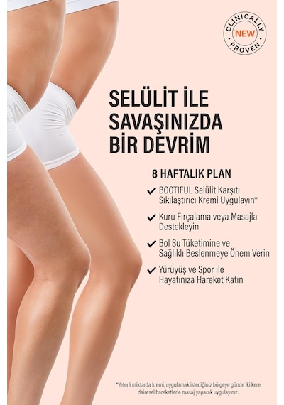 Bootiful Selülit Karşıtı Sıkılaştırıcı Krem 200 ML