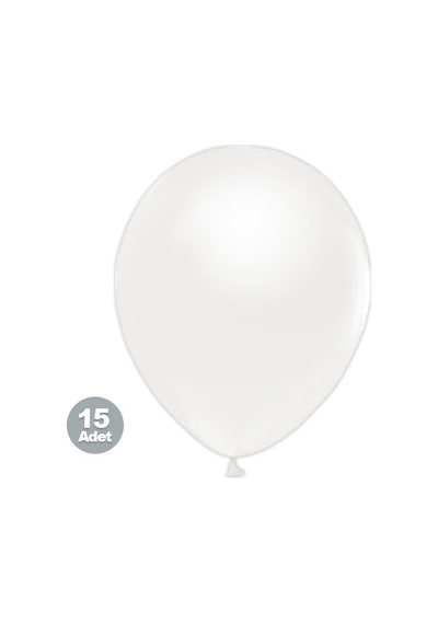 Pastel Balon Beyaz 50 Adet BEYAZ