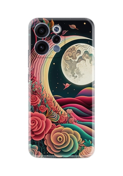 Oppo Reno 15 / 15f 5g Kılıf Boutique Baskılı Resimli Platonik Ay Pcode -073