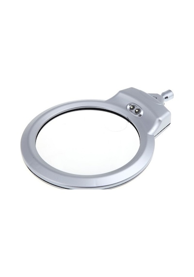 Mandallı Metal Hortumlu Masa Üstü Büyüteç - 2.5X90 Mm 5X24  Mm