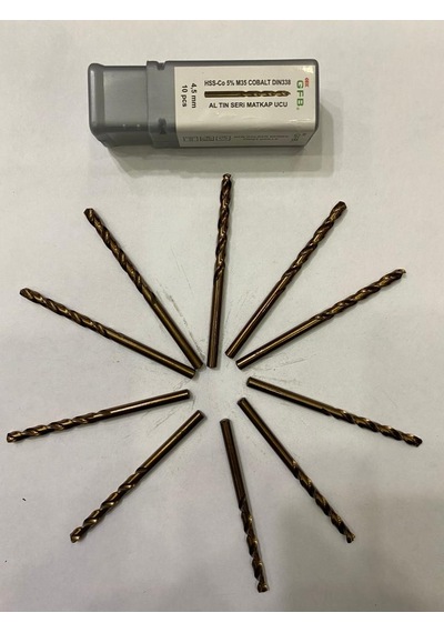 Gfb Hss-cobalt Matkap Ucu 4.5 MM 10adet