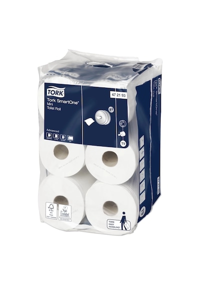 Tork 472193 Mini Tuvalet Kağıdı 12 Rulo X 620 Yaprak