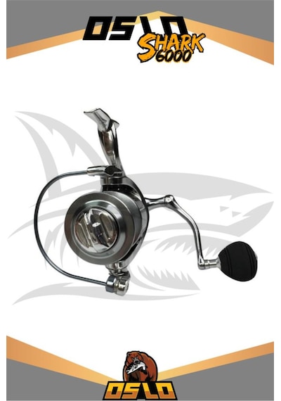 Shark 6000 Metal Kafa 5+1 Bilye Olta Makinası