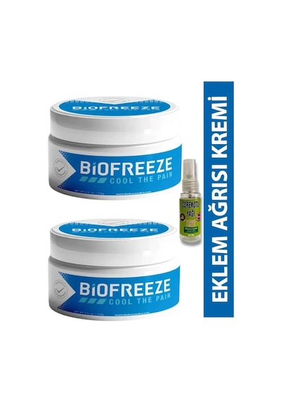 Biofreeze 150 Ml Masaj Kremi X 2 Adet + Çörek Otu Yağı 30 Ml Hediye