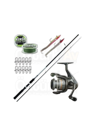Okuma Revenger 25 - Daiwa Sweepfire 210cm Spin Olta Seti