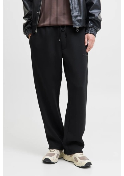 Jack & Jones Erkek Jpstkarl Beli Lastikli Ve İpli Eşofman Altı 12283592 Siyah Siyah
