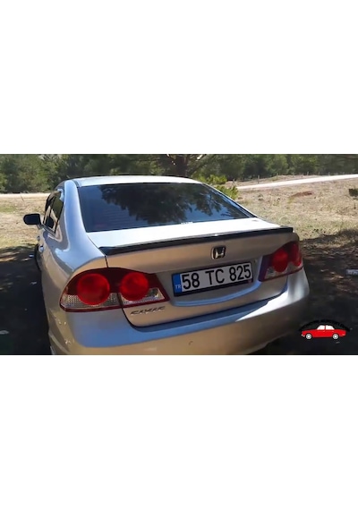 Honda Civic Fd6 Hybrıd Spoiler 2006-2012 - Fiber Boyasız