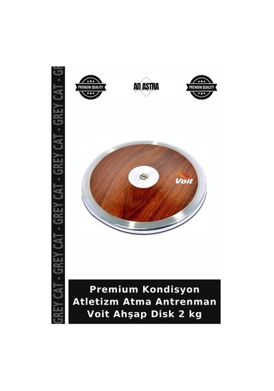 Premium Kondisyon Atletizm Atma Antrenman Voit Ahşap Disk 2 Kg