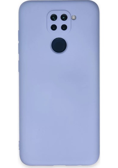 Newface Xiaomi Redmi Note 9 Kılıf Nano İçi Kadife Silikon - Lila Belirtilmemiş