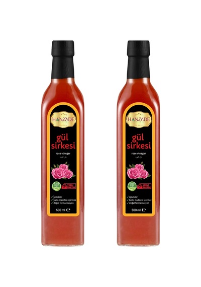 Hanzade Bitkisel Gül Sirkesi 2 x 500 ML
