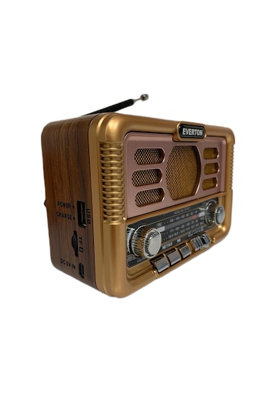 Everton RT-671 USB Solar Panelli Nostaljik Radyo