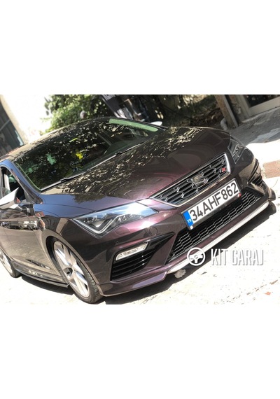 Seat Leon Mk3 2017-2020 Custom Fr Ön Ek Plastik Boyasız