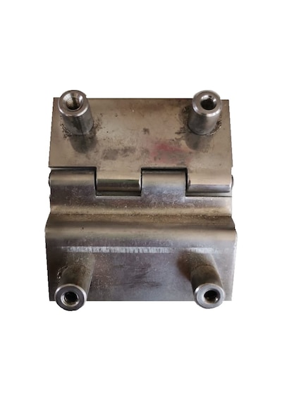 Dirsek Menteşesi Saplamalı Paslanmaz 55X51  MM