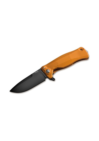 Lionsteel Sr22 Aluminium Orange Black Blade Kamp Çakı Çok Renkli