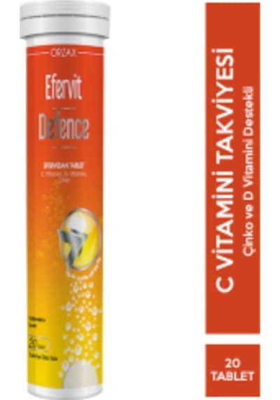 Efervit Defence 20 Efervesan Tablet Teklidir