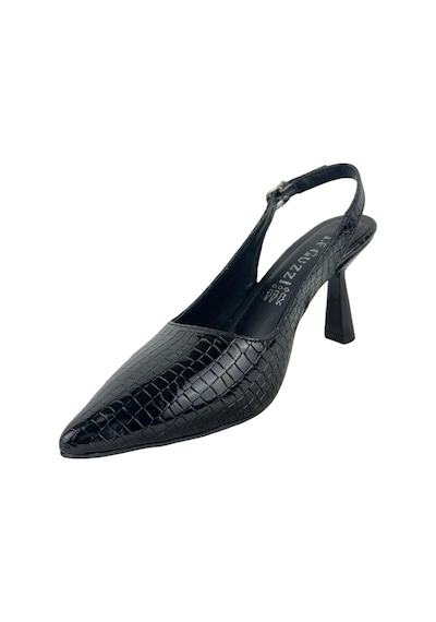 Matzeliger Mzg1157 Siyah Kadın Kalem Topuklu Stiletto