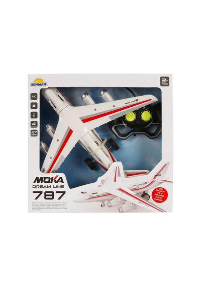 R/c Uçak Yolcu Moka Dream Lıne 787 F/f 3.7v.usb 27mhz.