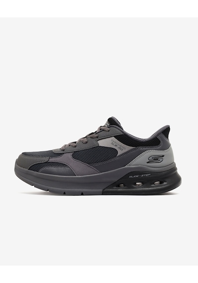 Skechers Bobs Arc Waves 2.0 Erkek Siyah Spor Ayakkabı 118342 Bkmt Siyah