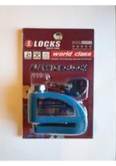 Loks Alarmlı Disk Kilidi Gri N11.3472