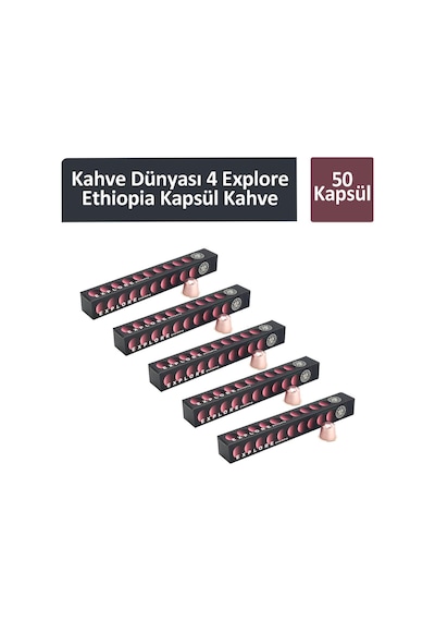 Kahve Dünyası 4 Explore Ethiopia Kapsül Kahve 5 x 10 Kapsül
