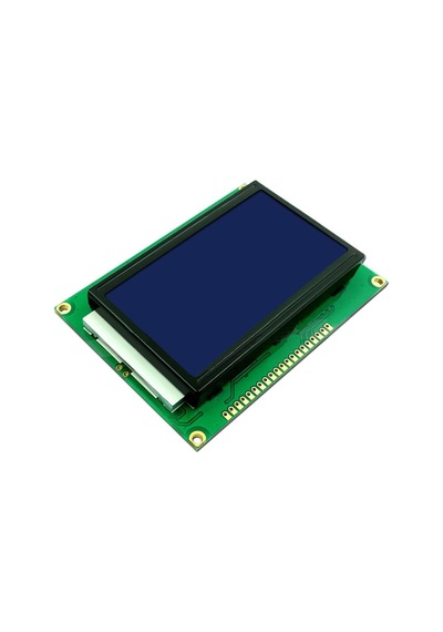 2.9 Inch 12864b V2.0 Mavi Glcd Modül Spi 5v 128x64 Pixel Grafik Lcd Display Ekran