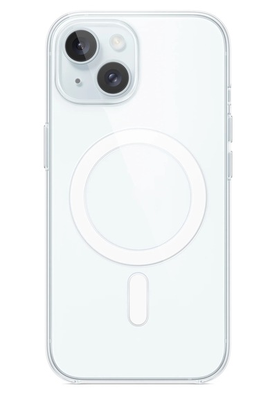 Abatech Apple Uyumlu iPhone 15 Magsafe Telefon Kılıfı Şeffaf