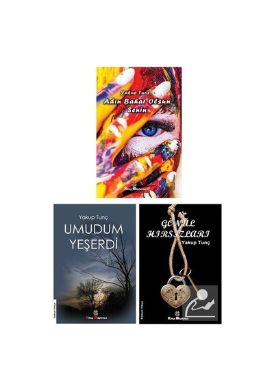 Yakup Tunç Roman - Hikaye Kitapları Seti-3 Kitap Takım - Yakup Tunç - Kitap Müptelası Yayınları