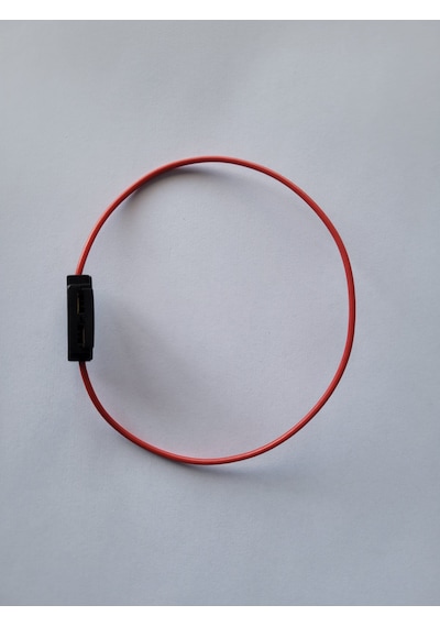 Kırmızı Kablolu Bıçak Sigorta Yuvası - 1 x 0.50 MM