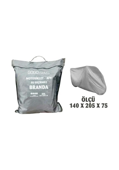 Su Geçirmez Kalın Branda Gri Çok Renkli