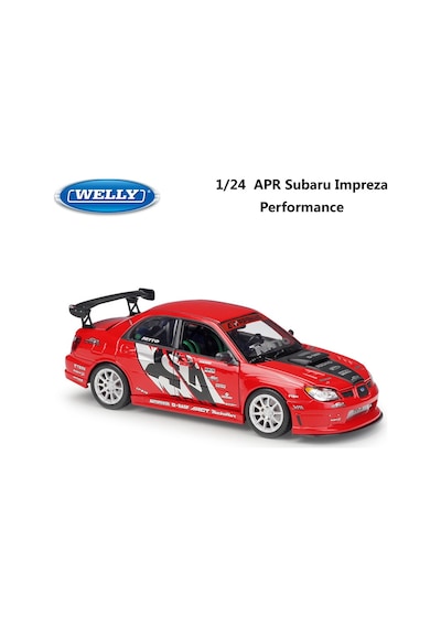 Subaru Impreza Performance Apr Model Araba - Welly 1/24 Ölçek