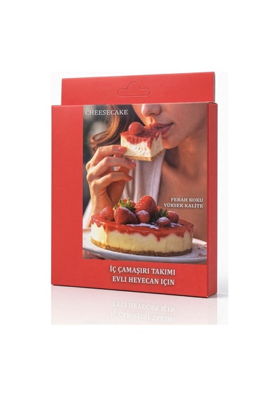 Colezium Çilekli Cheeske Aromalı Yenilebilir İç Çamaşırı - Renkli / Standart Çok Renkli