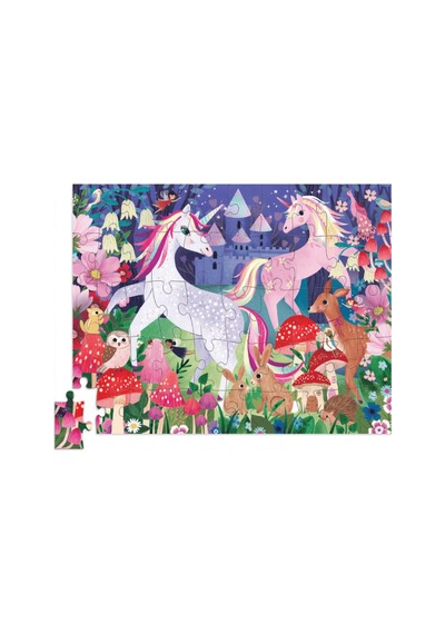 Crocodile Creek Puzzle - 50 Parça - Unicorn Kalesi