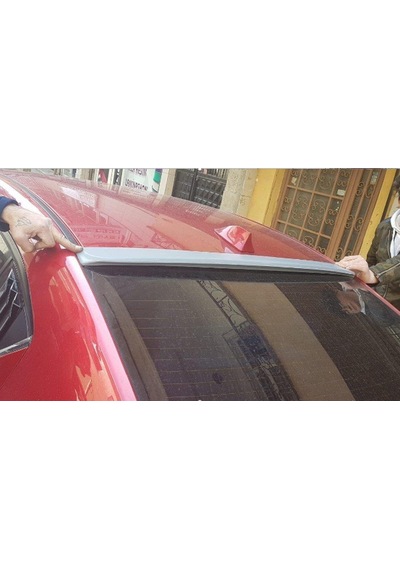 Mazda 3 Cam Üstü Spoiler Fiber