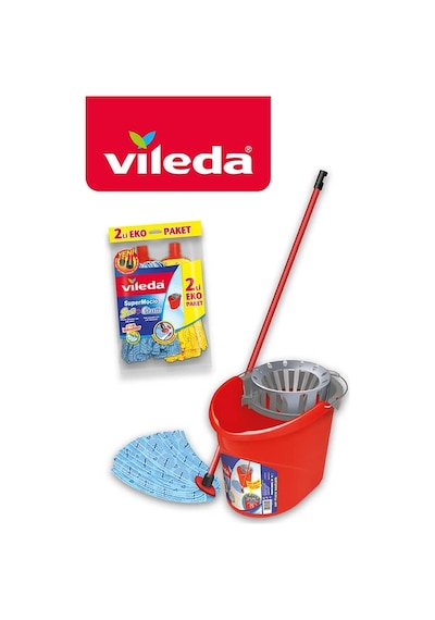 Vileda Süper Mocio Temizlik Seti + Yedek Paspas 2'li